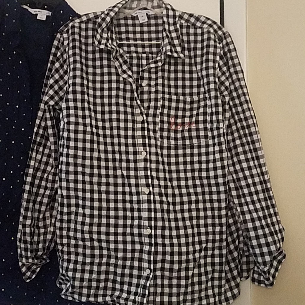 Two Button Down Blouse